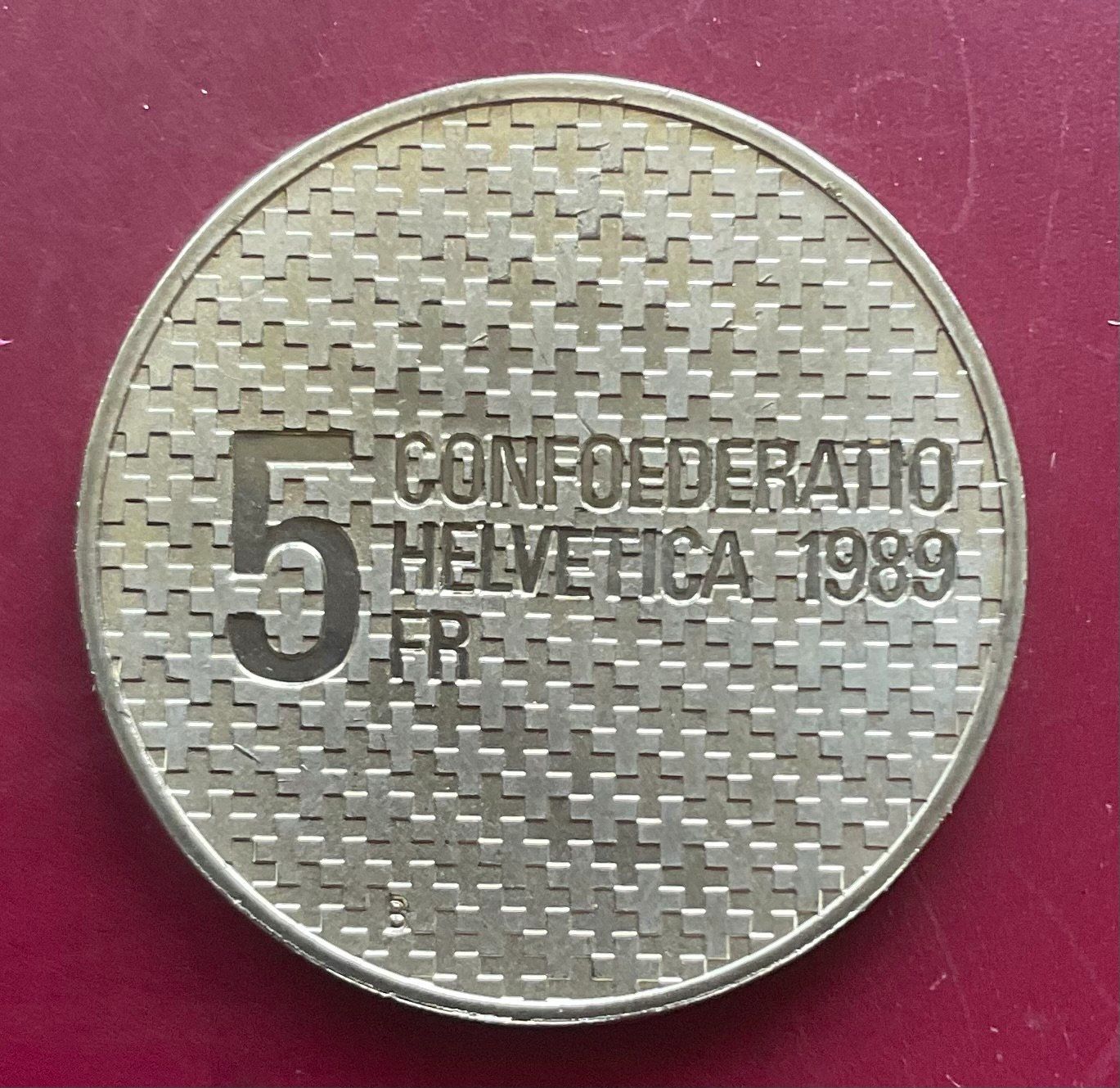 Tutti le monete: Gedenkmünze Schweiz 1989 – Nuovo (secondo la descrizione) da Luzern venduto da 19primeln 1