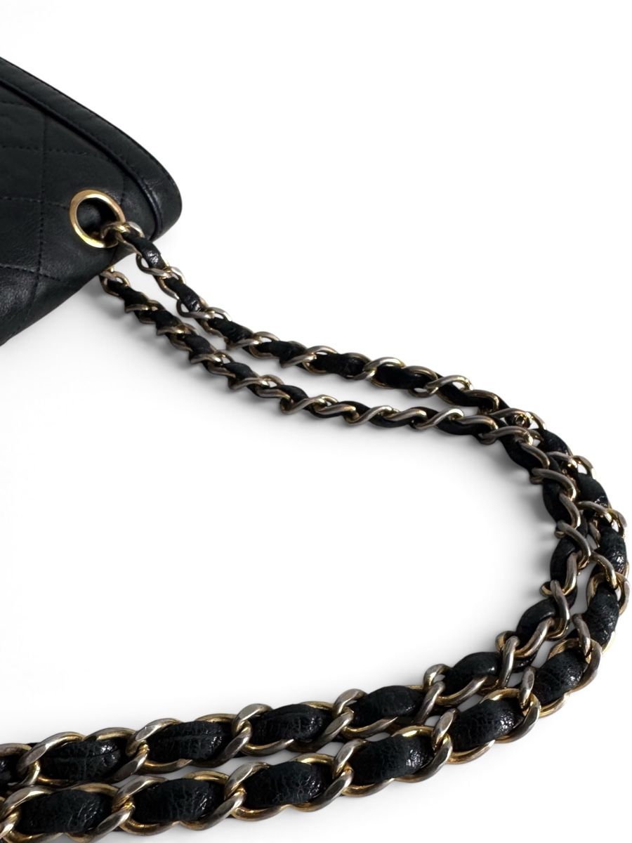 Chanel Borse da donna: CHANEL Lambskin Quilted Medium Double Flap Tasche – Usato da Kriens venduto da hannaandkiko 6