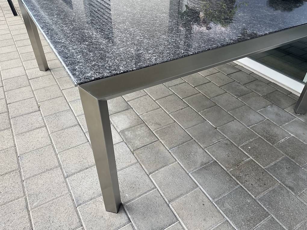 Tavoli: Granitgartentisch 160cm – Usato da Hirschthal venduto da Myorick 1