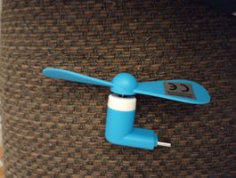 Handy Ventilator mit Typ C Anschluss Super Abkühlung!!