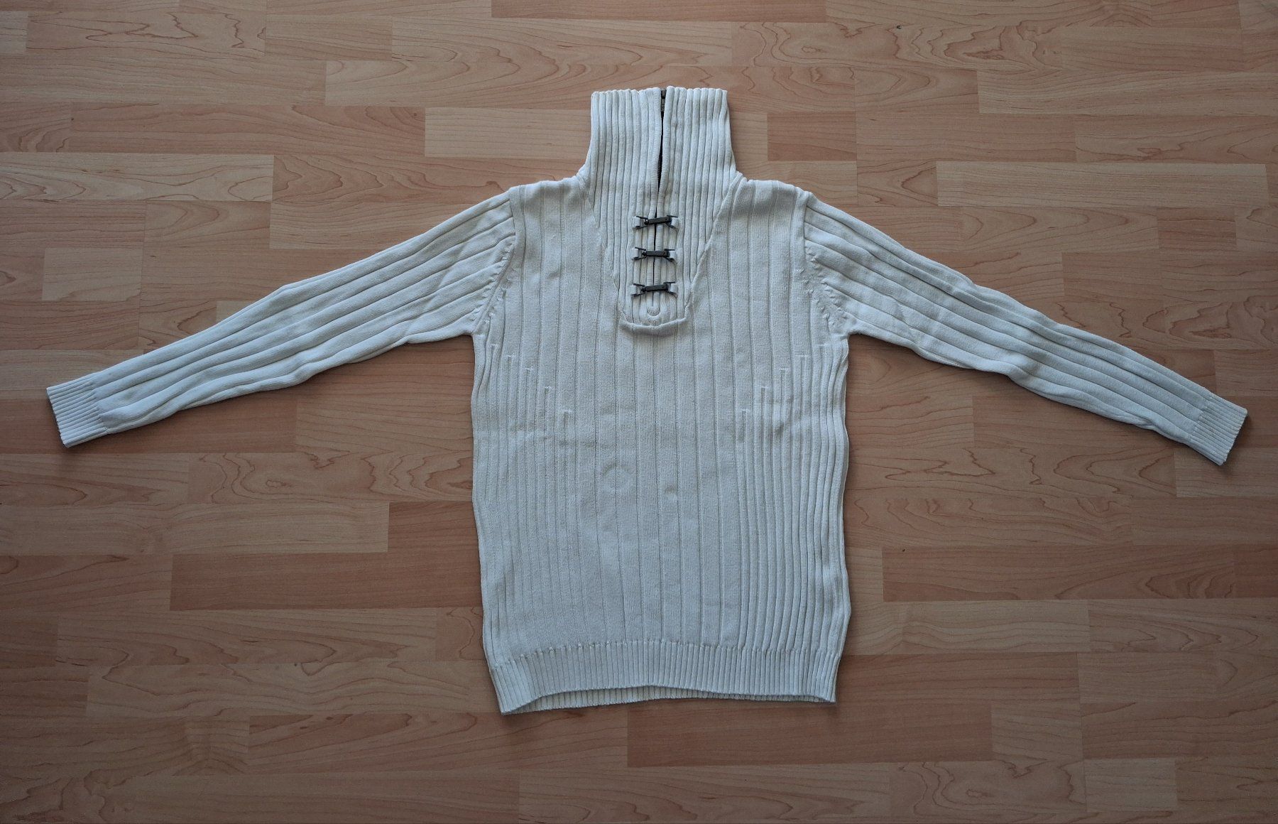 Maglioni & Felpe: Herren Pullover weiss, Gr.L, 100% Baumwolle, neuwertig – Nuovo (secondo la descrizione) da Wald ZH venduto da e8e