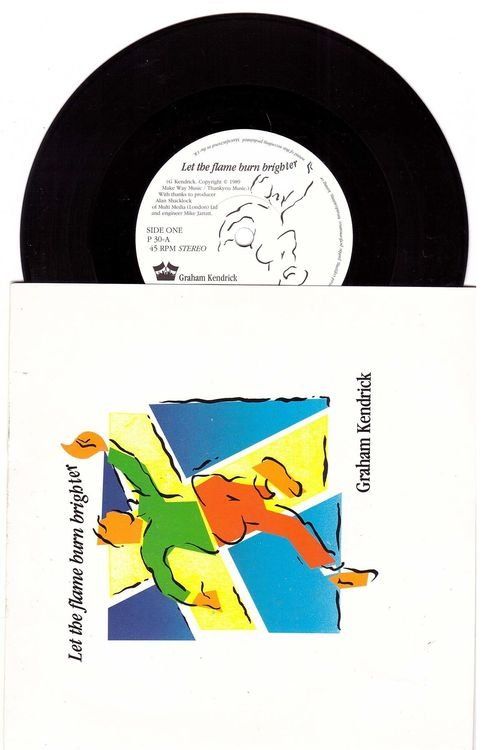 Schallplatten: Single7  Graham Kendrick  --  Let the flame burn brighter – Gebraucht aus Rheinau von thespecials