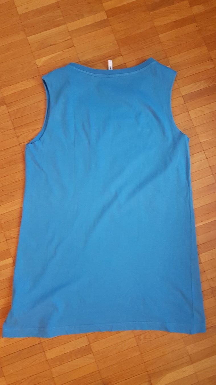 Tops: Blaues Baumwolltop – Neuf (Voir description) à Oberengstringen par Asteroid56 1