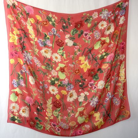 FABRIC FRONTLINE Large Silk Scarf