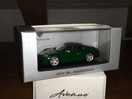Porsche 911 (Typ 991.2) Nr. 1’000’000 irischgrün 1/43 SPARK