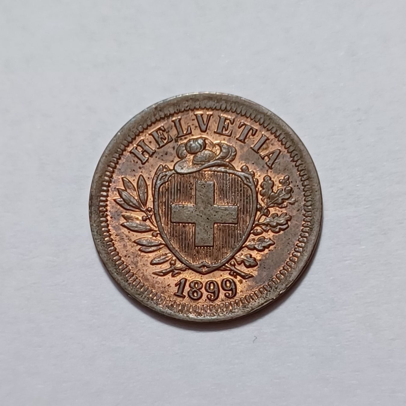 Tutti le monete: 1 Rappen 1899 stgl – Nuovo (secondo la descrizione) da Pfäffikon ZH venduto da Schweizer_Muenzen