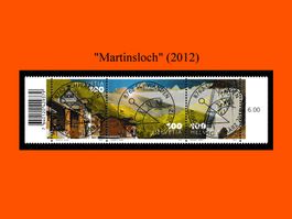 Vollstempel-Serie "Martinsloch" (2012)