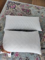 2 Kissen eher fest neu ab 15.00