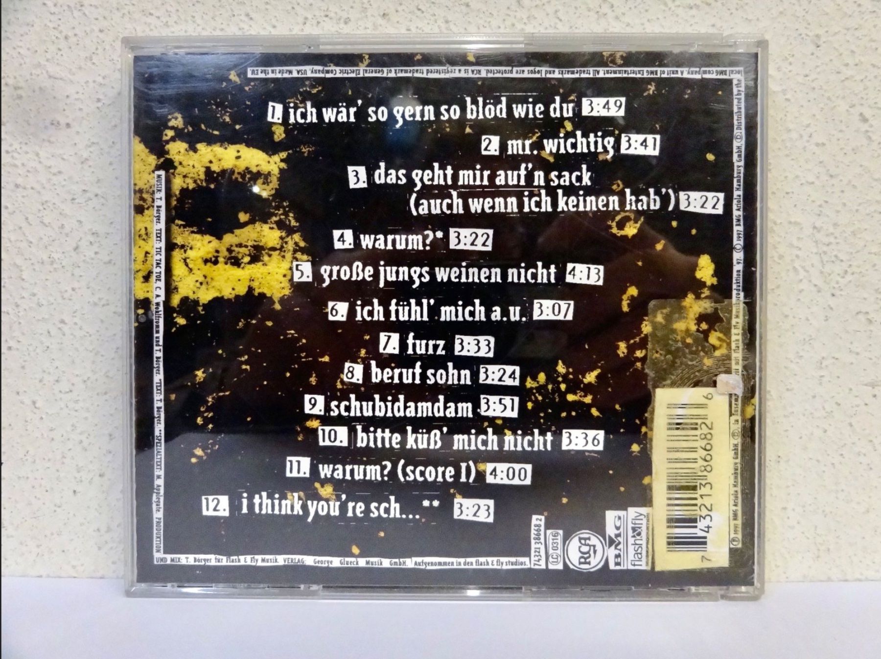 CD: CD TIC TAC TOE / KLAPPE DIE 2 TE - vergriffen – Usato da Kerzers venduto da djstarsky73 1