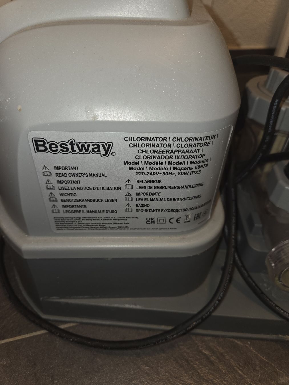 Bestway Schwimmbad: Chlorinator Bestway – Gebraucht aus Russikon von Blume0121 2