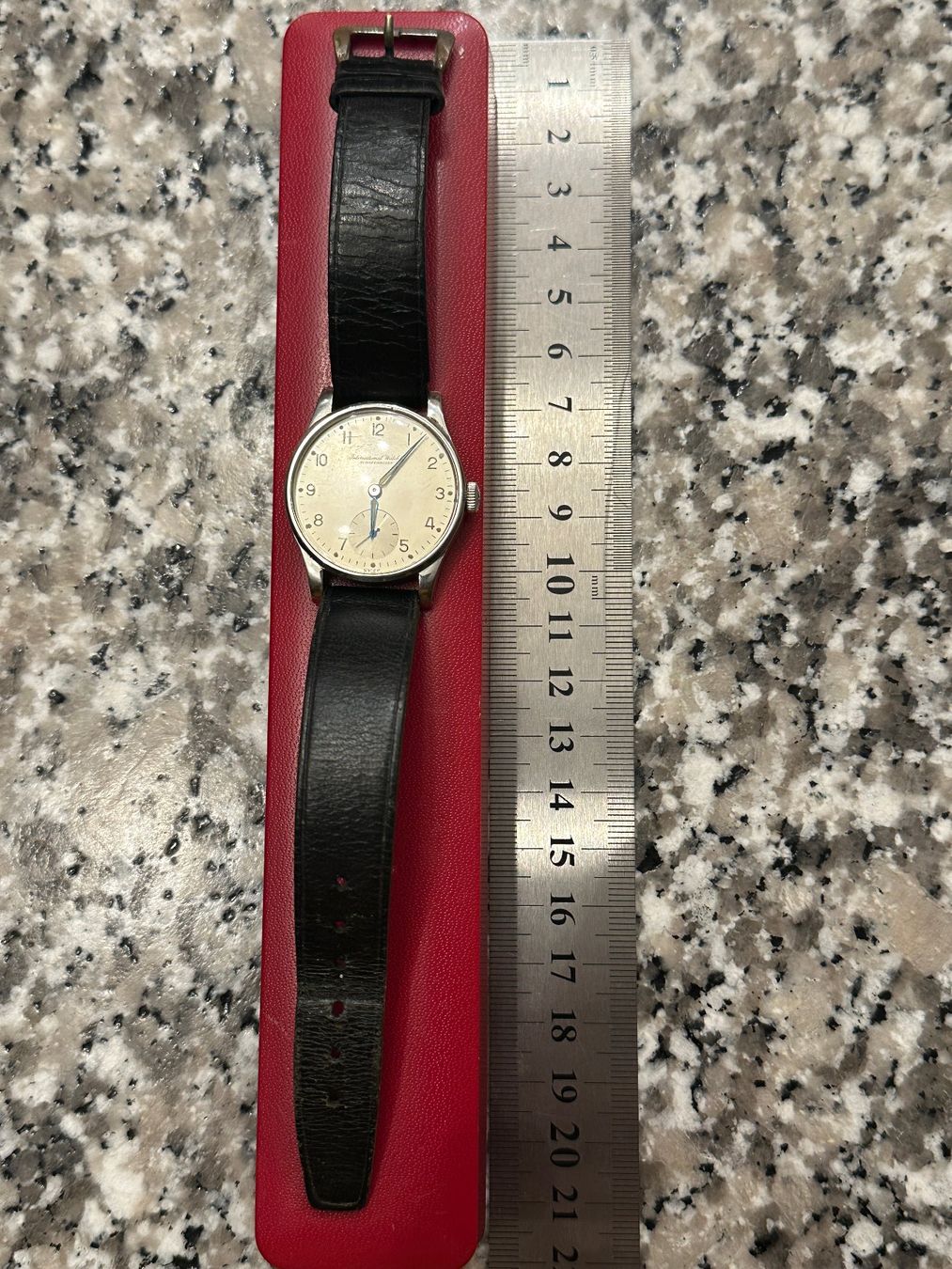 IWC Orologi: IWC unisex, Handaufzug – Usato da Rudolfstetten venduto da Samurai152