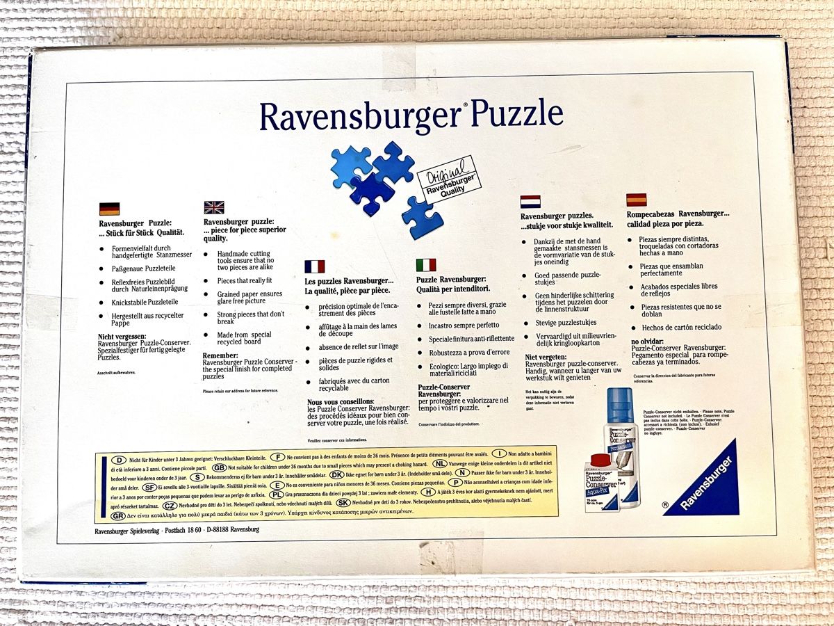 Ravensburger Puzzle: 3000 Teile Puzzle – Usato da Basel venduto da ambereve 1
