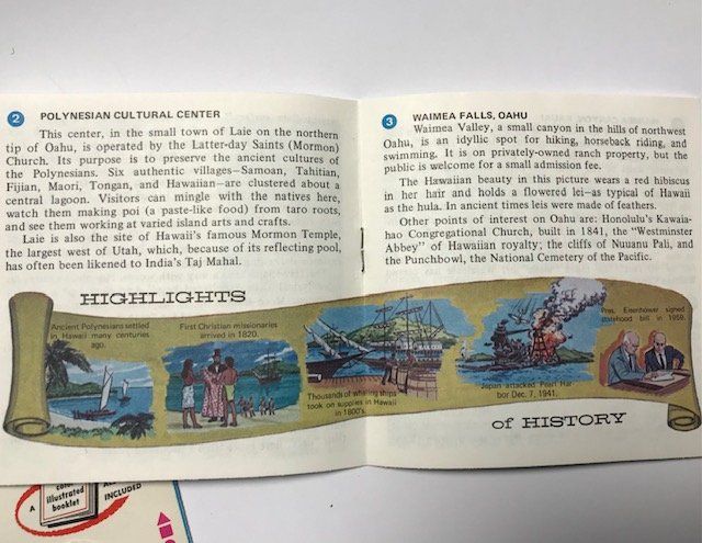View-master Giocattoli: View-Master Hawaii von 1974 – Usato da Zürich venduto da gigimai67 4