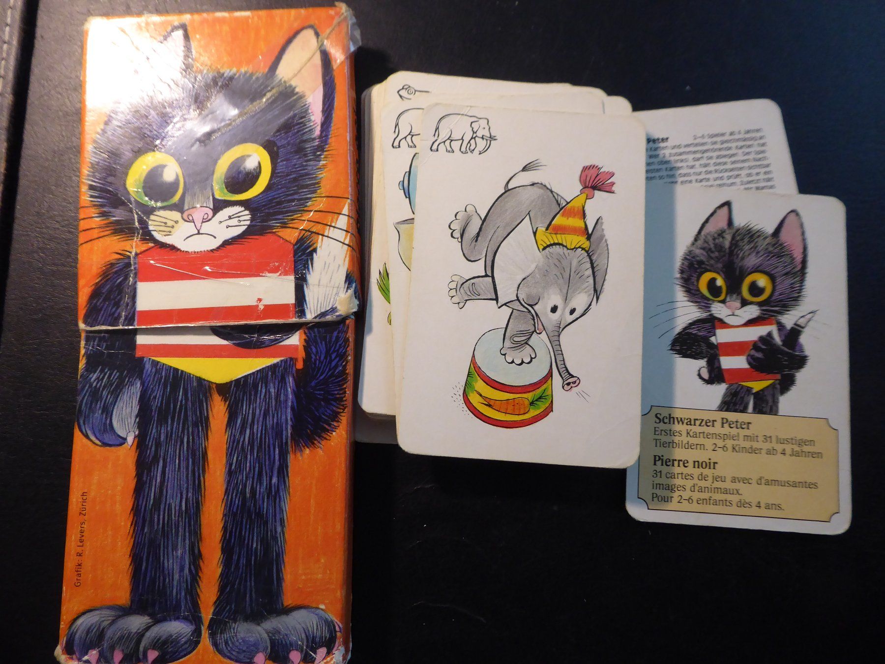 Spiele: Schwarzer Peter, 3 Spiele – Gebraucht aus Oberhasli von Jamabesi 3