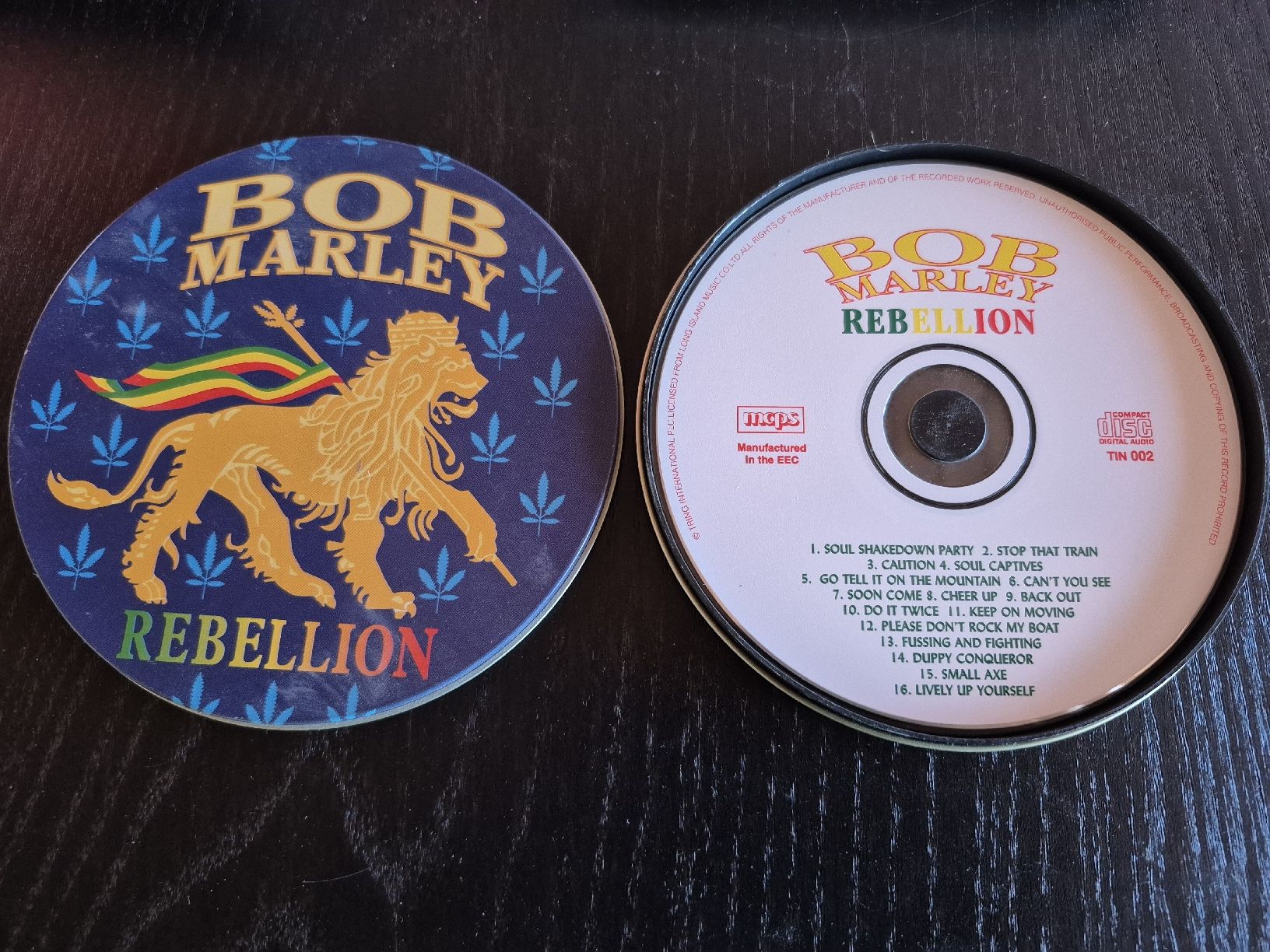 CD: Bob Marley - Rebellion CD – Usato da Bern venduto da Roibusch 2
