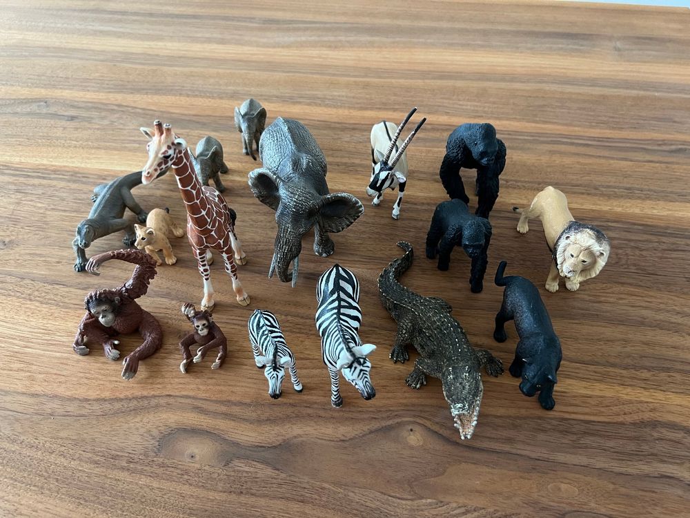 schleich safari tiere gebraucht