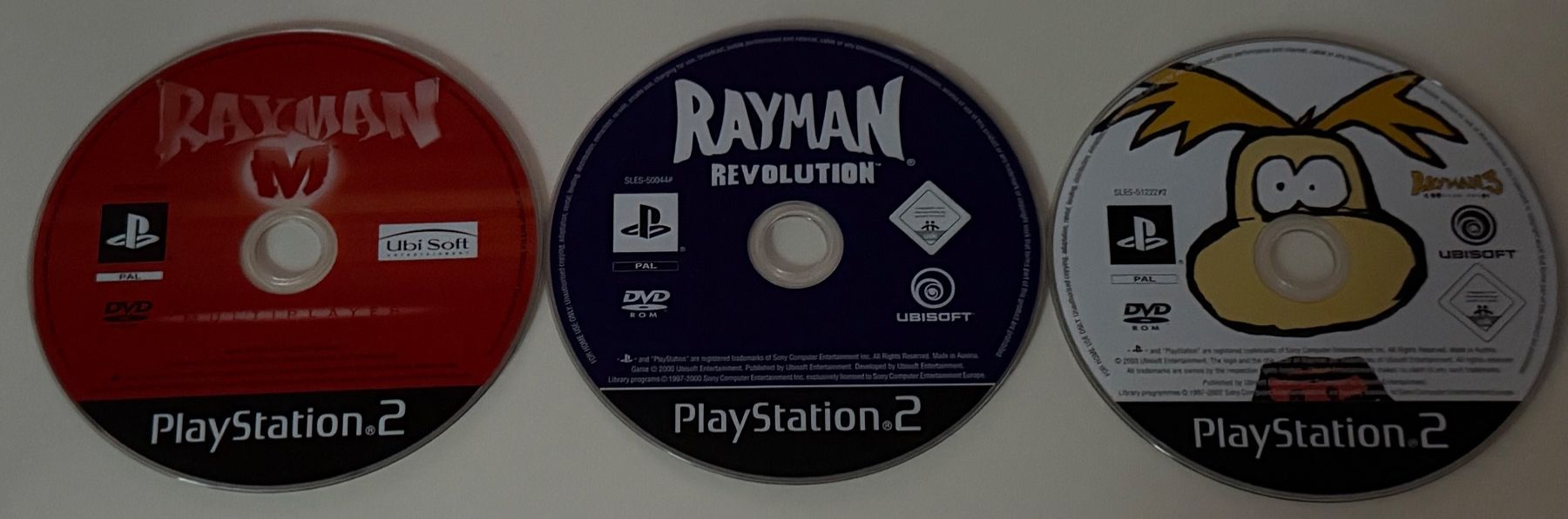 Sony Giochi: Rayman 10 Jubiläums-Ausgabe PS2 - 3 Spiele Pack – Usato da Altstätten SG venduto da sheamus 3