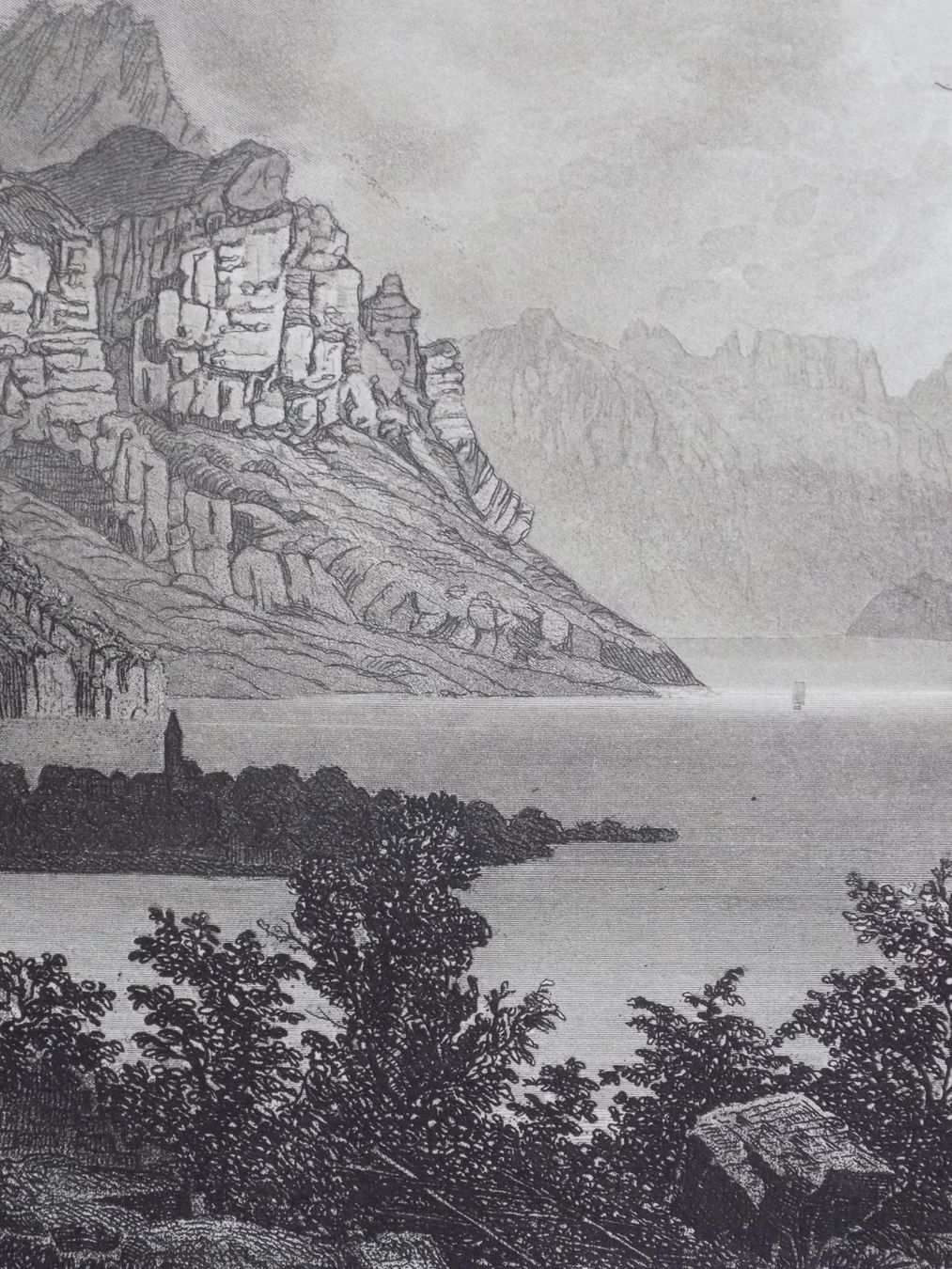 Stiche: Walensee Aquatinta Krüsi Verlag – Gebraucht aus Risch von Rischli15 4