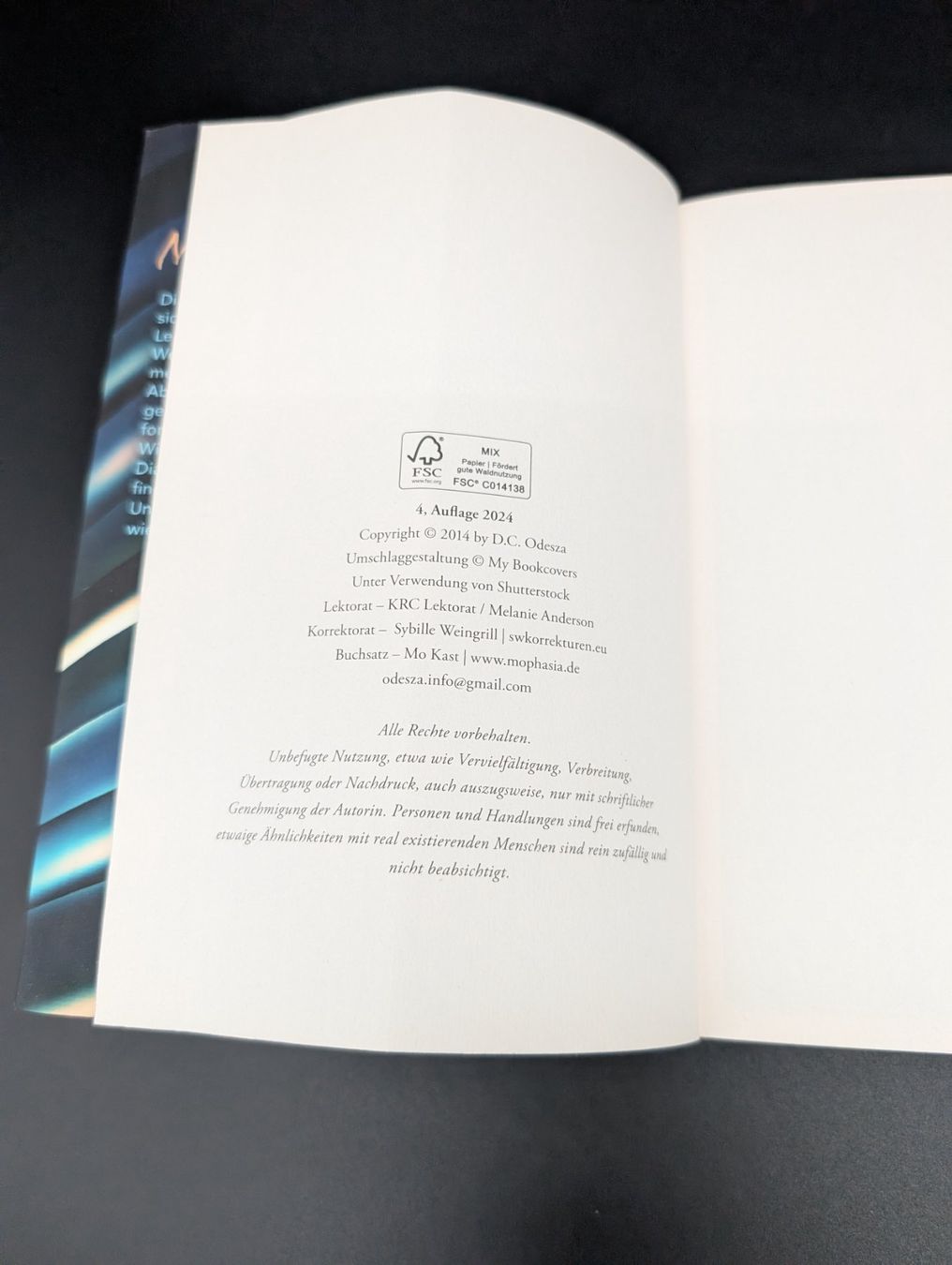 Livres: D.C. Odesza: Dark Dream Castle – D'occasion à Wiezikon b.Sirnach par CaRo_Second 7