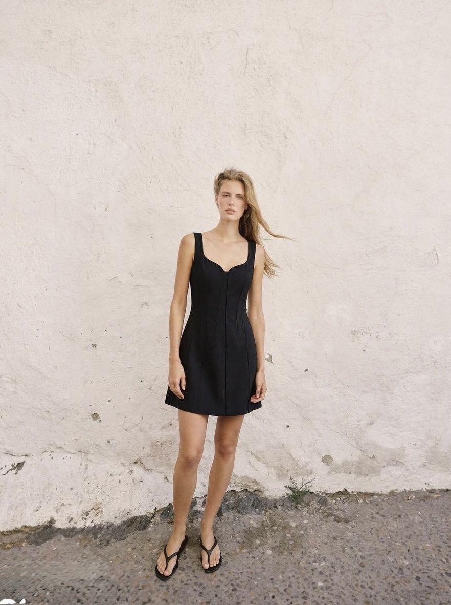 French Connection Vestiti: French Connection Schwarzes Kleid Liebling S – Nuovo e nell'imballaggio originale da Veyras venduto da ValClasse