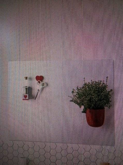 Alle Dekorationen: Tableau magnétique Kalamitica Cube blanc mural + 3 pots – Neu und originalverpackt aus Morges von sam_2rl2