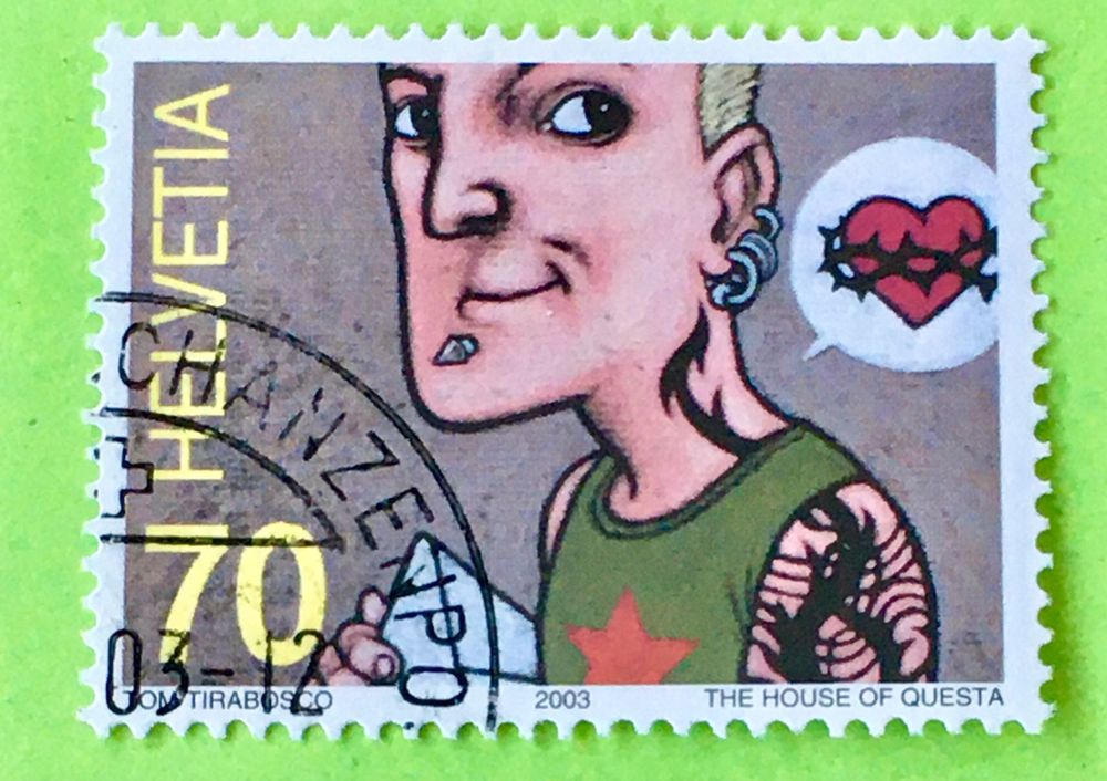 Tutti i francobolli: Nr.1089 Marco  GESTEMPELT 2003 Sondermarken Comics    – Usato da Aarau venduto da Billa007