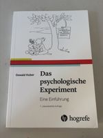 Das psychologische Experiment, Oswald Huber, 7. Aufl.