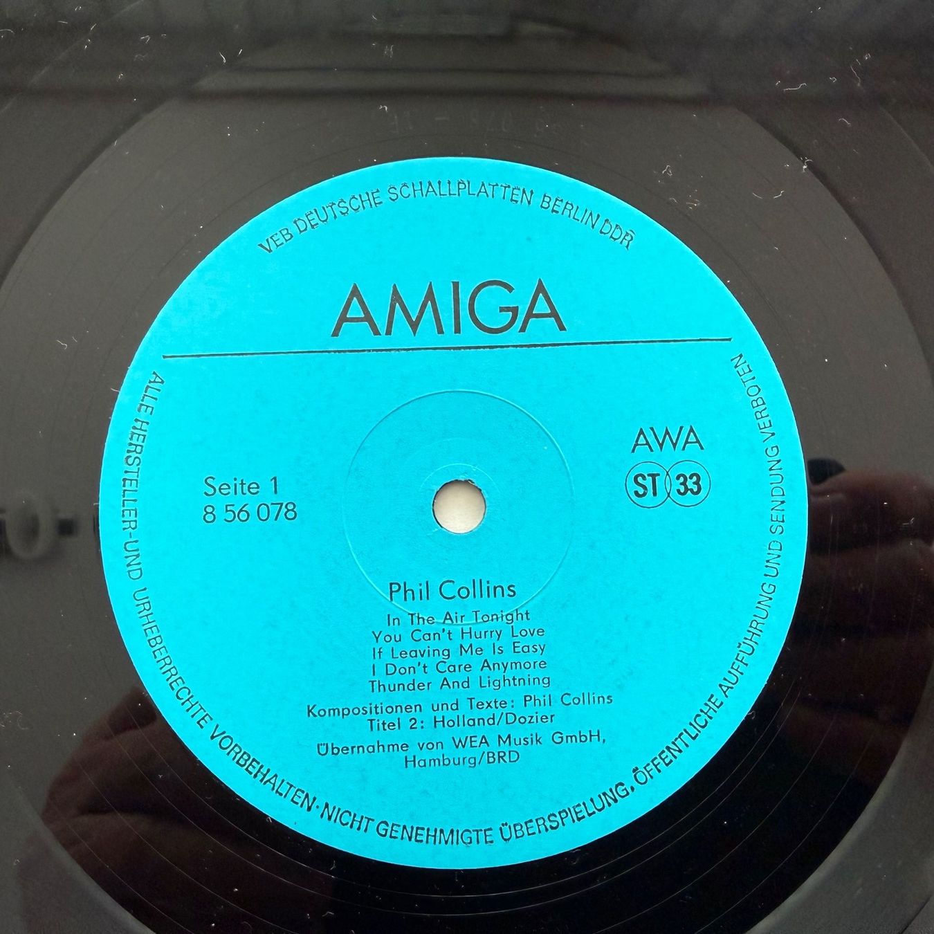 Schallplatten: PHIL COLLINS - PHIL COLLINS – Gebraucht aus Zürich von fehlton 3