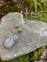 Neue Purelei Kette, Ohrringe & Ring