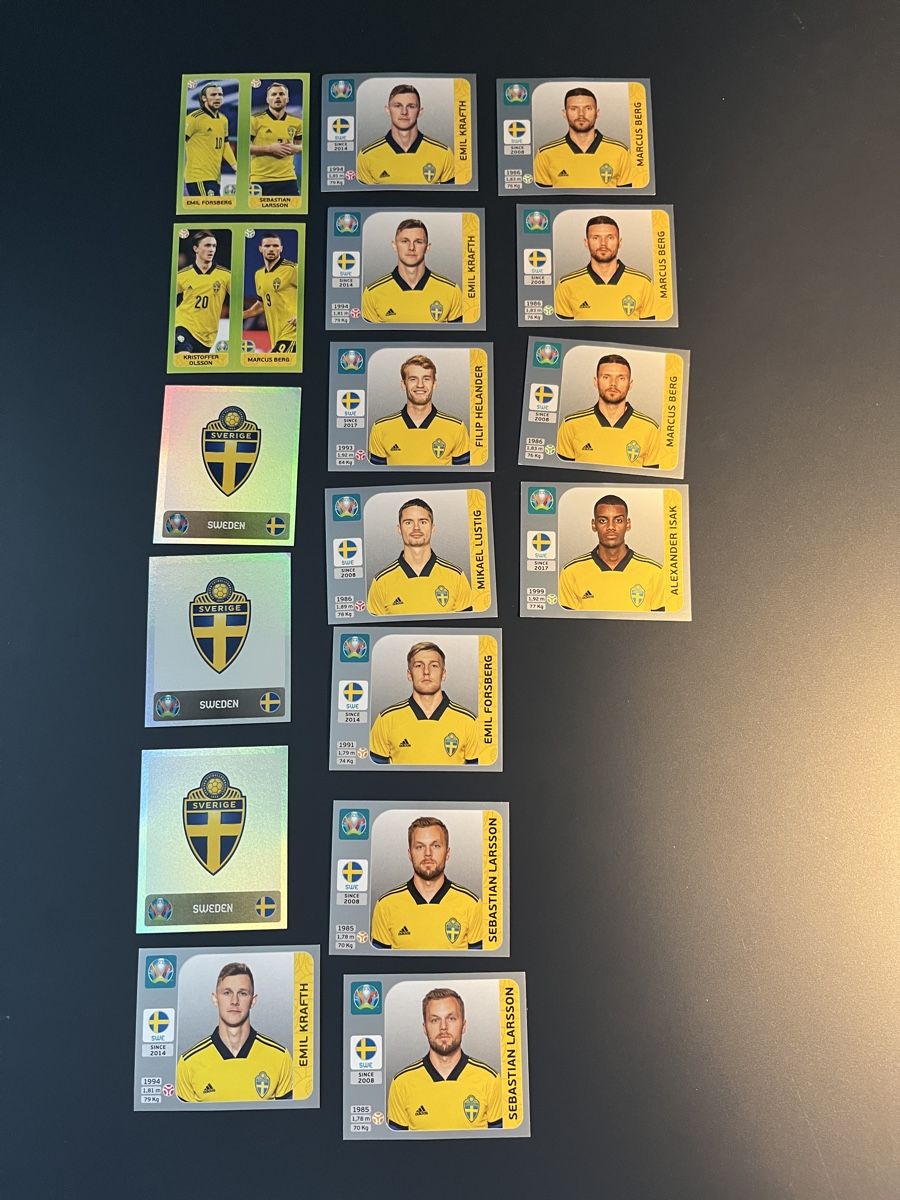 Panini Sammelbilder & Trading cards: Panini Sticker Euro 2020 - Schweden – Neu (gemäss Beschreibung) aus Lupsingen von sil_l6wg
