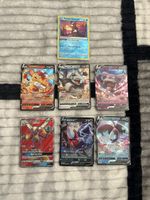 Lot de cartes pokemon