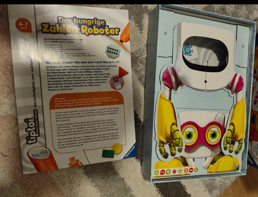 Libri: Tip Toi Der hungrige Zahlenroboter – Usato da Zollikofen venduto da Cecilia18 2