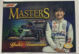 2024 Topps Finest F1 Formula 1 Yuki Tsunoda Black /25