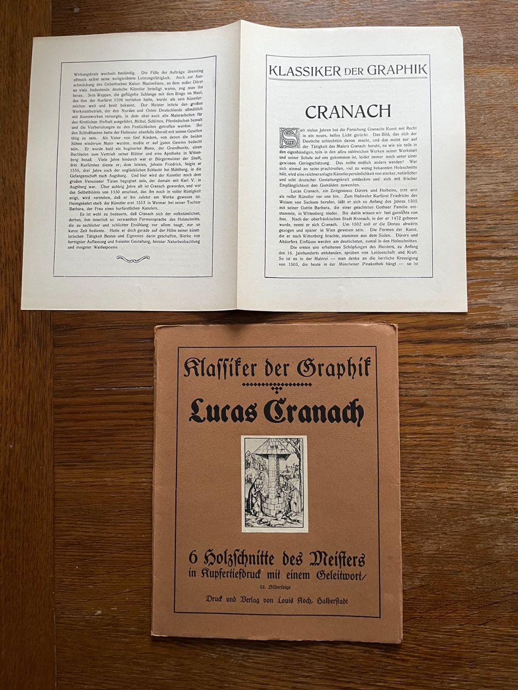 Grafica & Litografie: Lucas Cranach Klassiker der Graphik, 6 Kupfertiefdrucke – Usato da Dietikon venduto da sch_w2tw