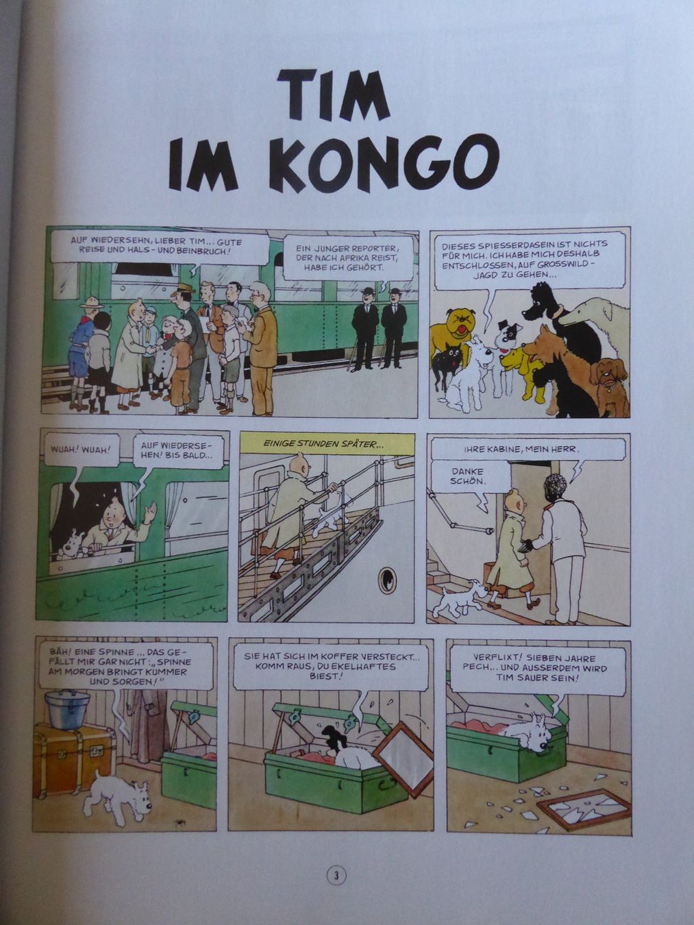 Comics: Tim & Struppi Im Kongo – Gebraucht aus Gossau SG von tenerife11 3