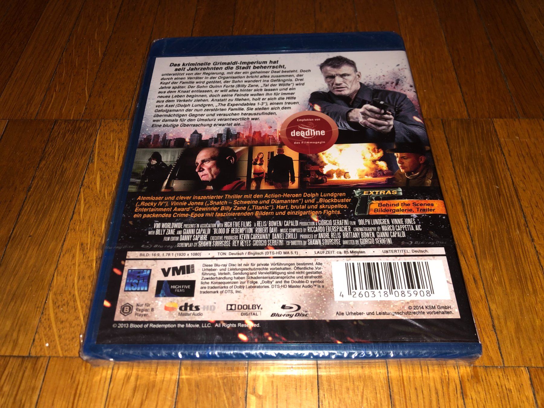 Tutti i DVDs: Blood Of Redemption - BLU-RAY - UNCUT – Nuovo e nell'imballaggio originale da Basel venduto da havsok 1