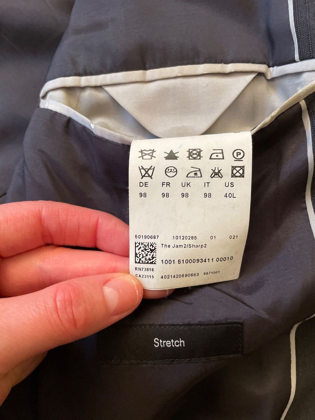 Hugo Boss Anzüge: Sakko Hugo Boss 98 Stretch – Gebraucht aus Basel von pilzliii 7