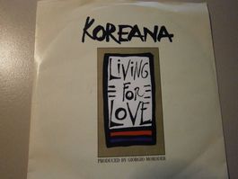 Vinyl-Single Koreana - Living For Love