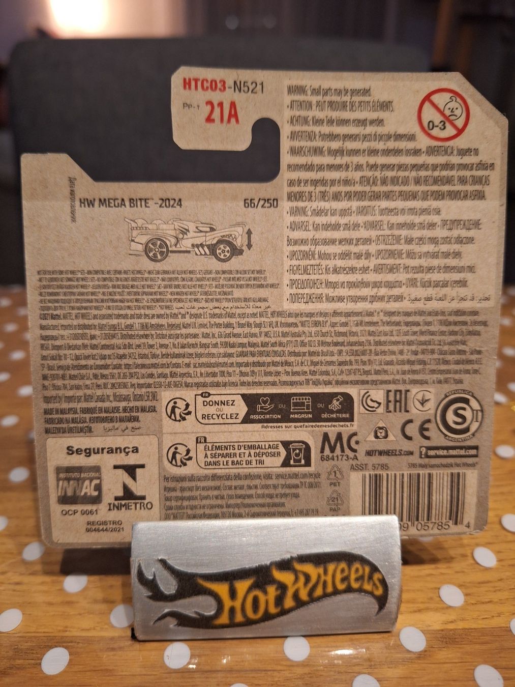 Hot Wheels Modellautos: Hot Wheels HW Mega Bite 2024 Hotweiler 3/5 S – Neu und originalverpackt aus Adlikon von Mmartin0 1