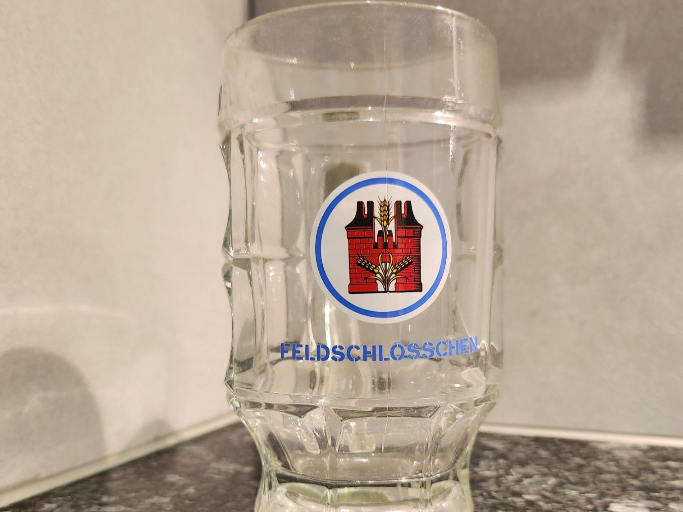 Feldschlösschen Bicchieri: Chope Feldschlösschen Bier – Usato da Sierre venduto da Lys1954