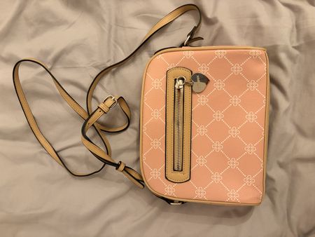 Catwalk Umhängetasche rosa mit Muster guter Zustand