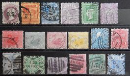 Australien Lot mit alten Werten XXIII