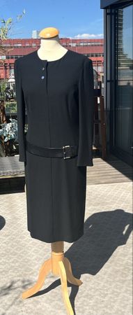 Designer-Kleid Jil Sander/ Midi/ Schurwolle