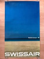 Swissair Plakat 1966 Mediterranean Manfred Bingler