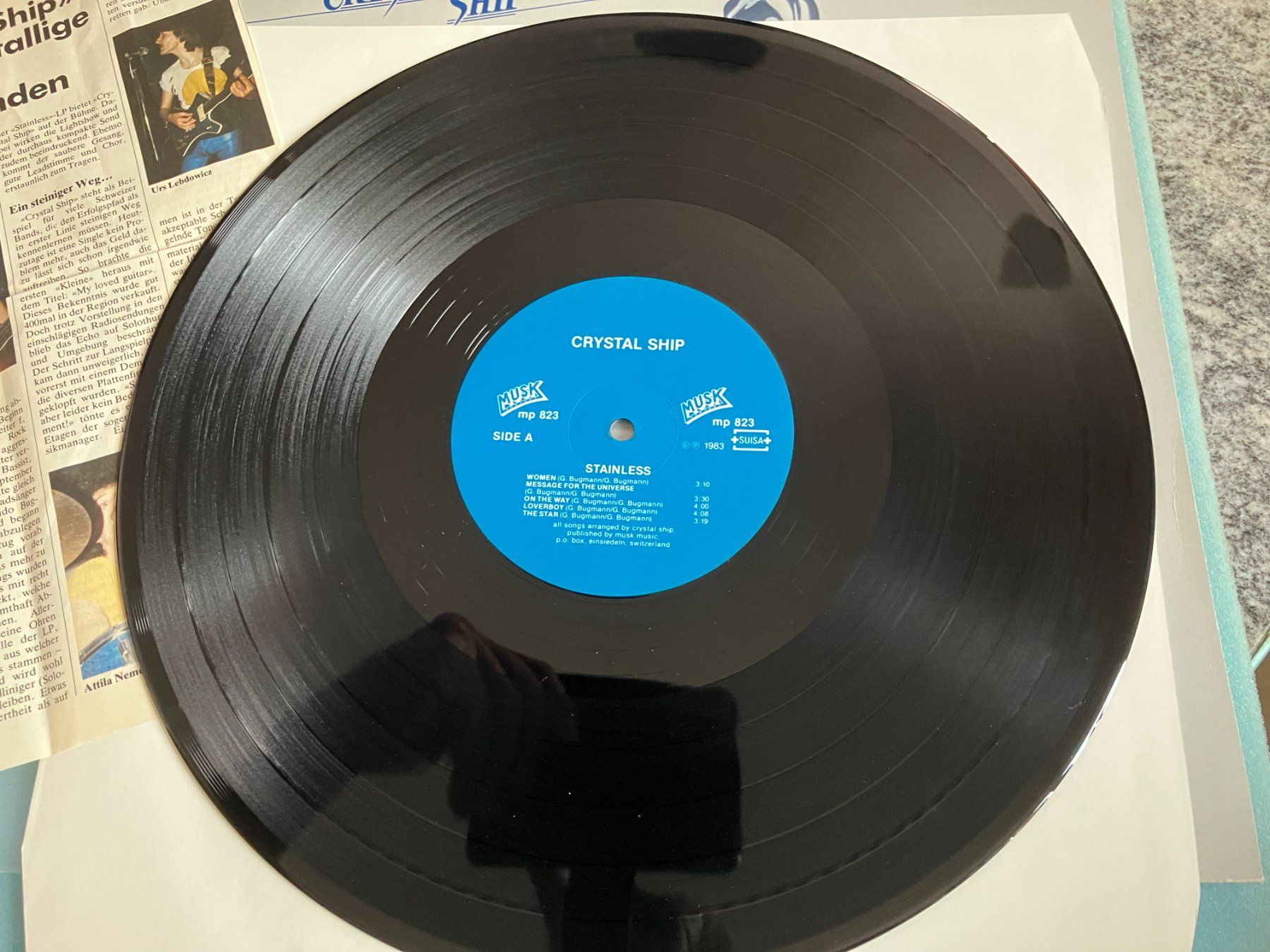 Dischi in vinile: Crystal Ship – Usato da Aarwangen venduto da Jukebox3 6