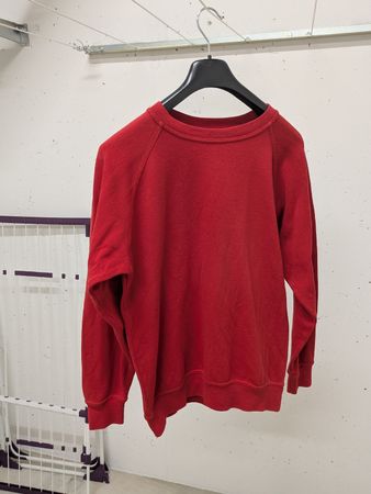 Switcher Baumwoll-Pullover, Gr. M, Rot - Perfekt für Herbst!