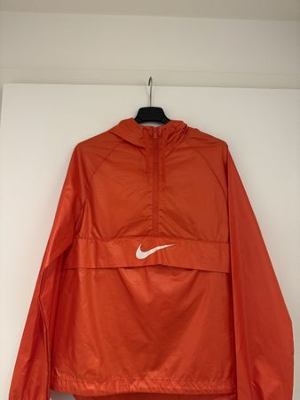 NIKE Windbreaker Jacke Orange mit Kapuze Grösse S