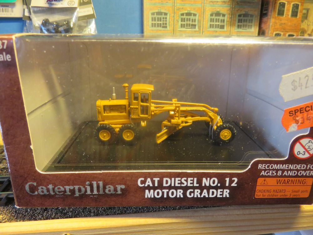 Cat Diesel No:12 Motor Grader Norscot 1/87 | Comprare su Ricardo
