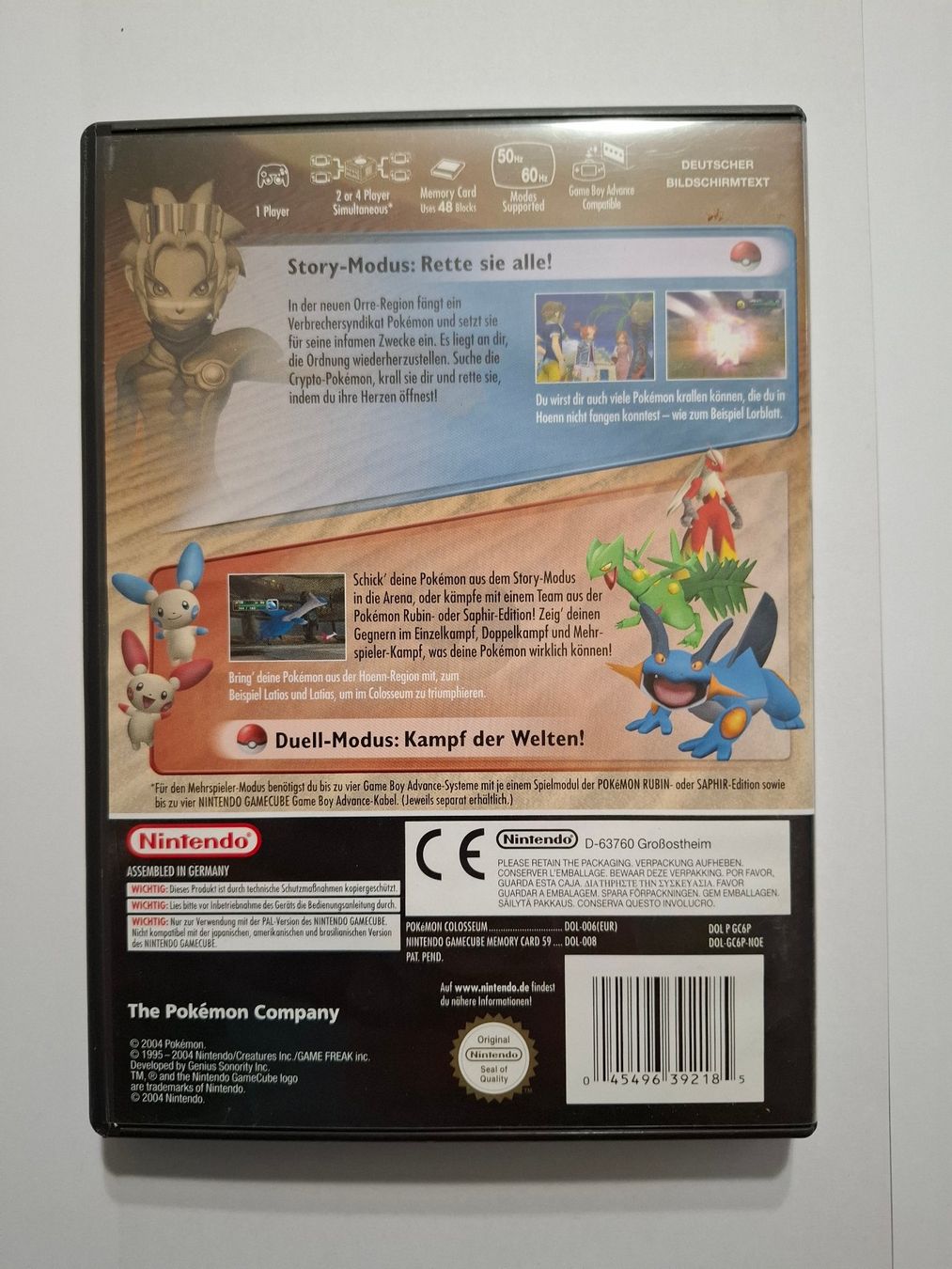 Nintendo Giochi: NINTENDO GAMECUBE, Pokémon Colosseum – Usato da Rombach venduto da Stainz01 2