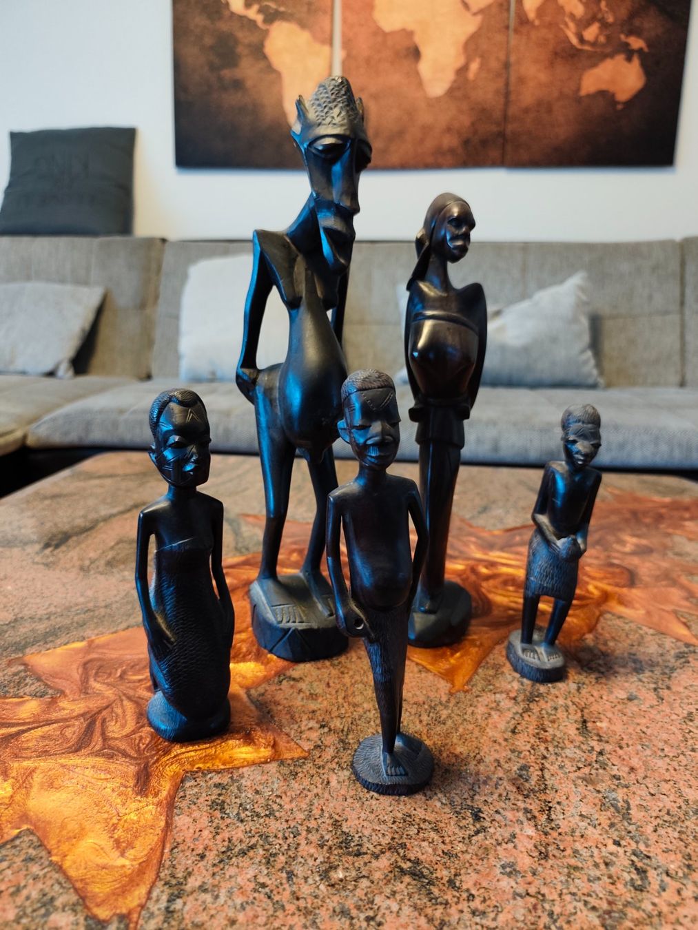 Statuette: Grosse afrikanische Sammlung ab 1.- – Usato da Birr venduto da KERANO 3
